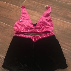 Girls dance costume